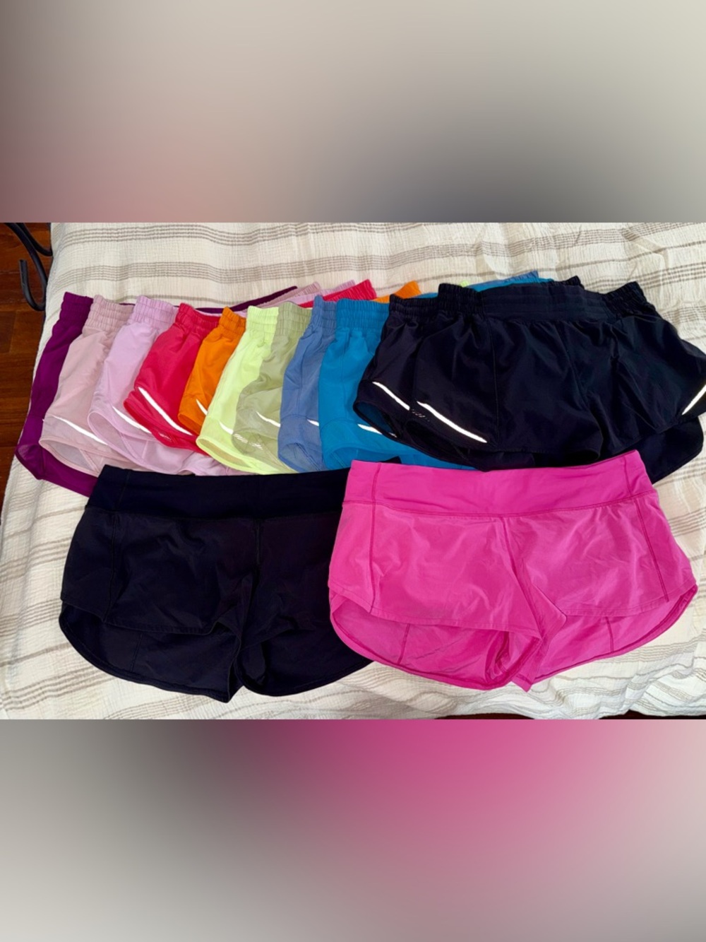 13 pairs Lululemon shorts size XL